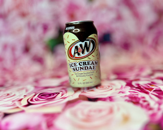 A&W Cream Soda Ice Cream Sundae