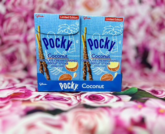 Pocky Coconut Chocolate Cream Covered