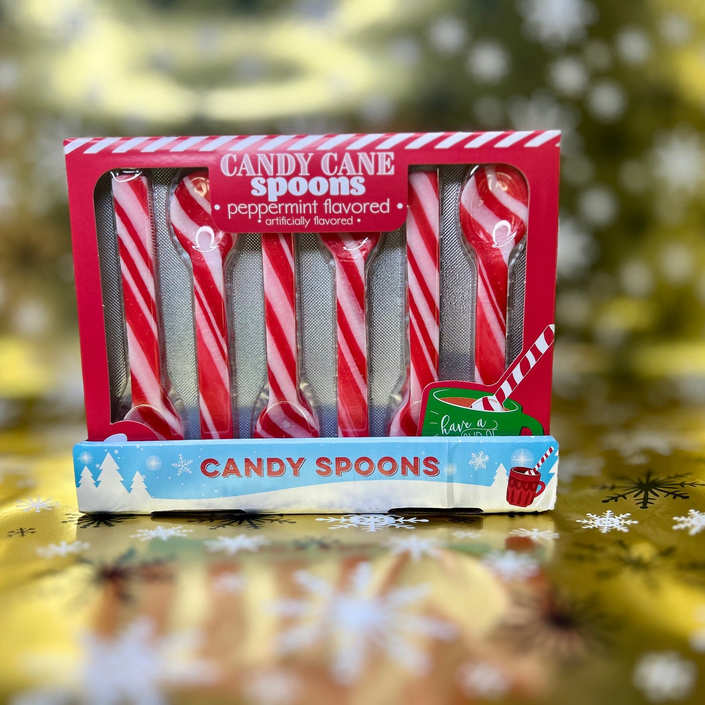 Candy Cane Spoons