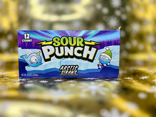 Sour Punch Arctic Straws