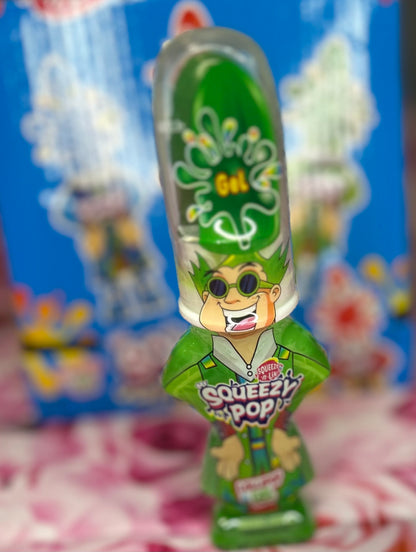 Mr Squeezy ooze gel lollipops