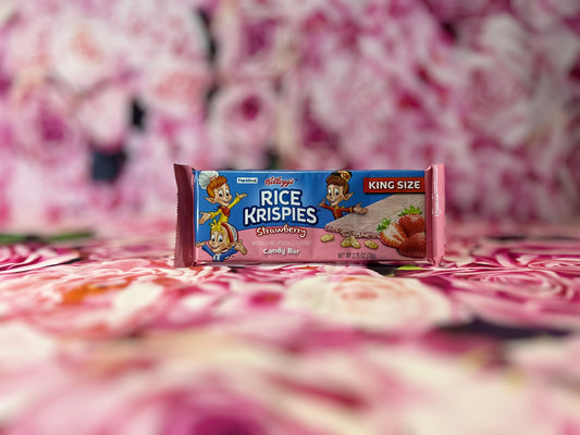 Rice Krispy Strawberry Candy Bar