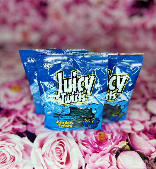 Juicy Twist Jumbo Twist - Blue Raspberry