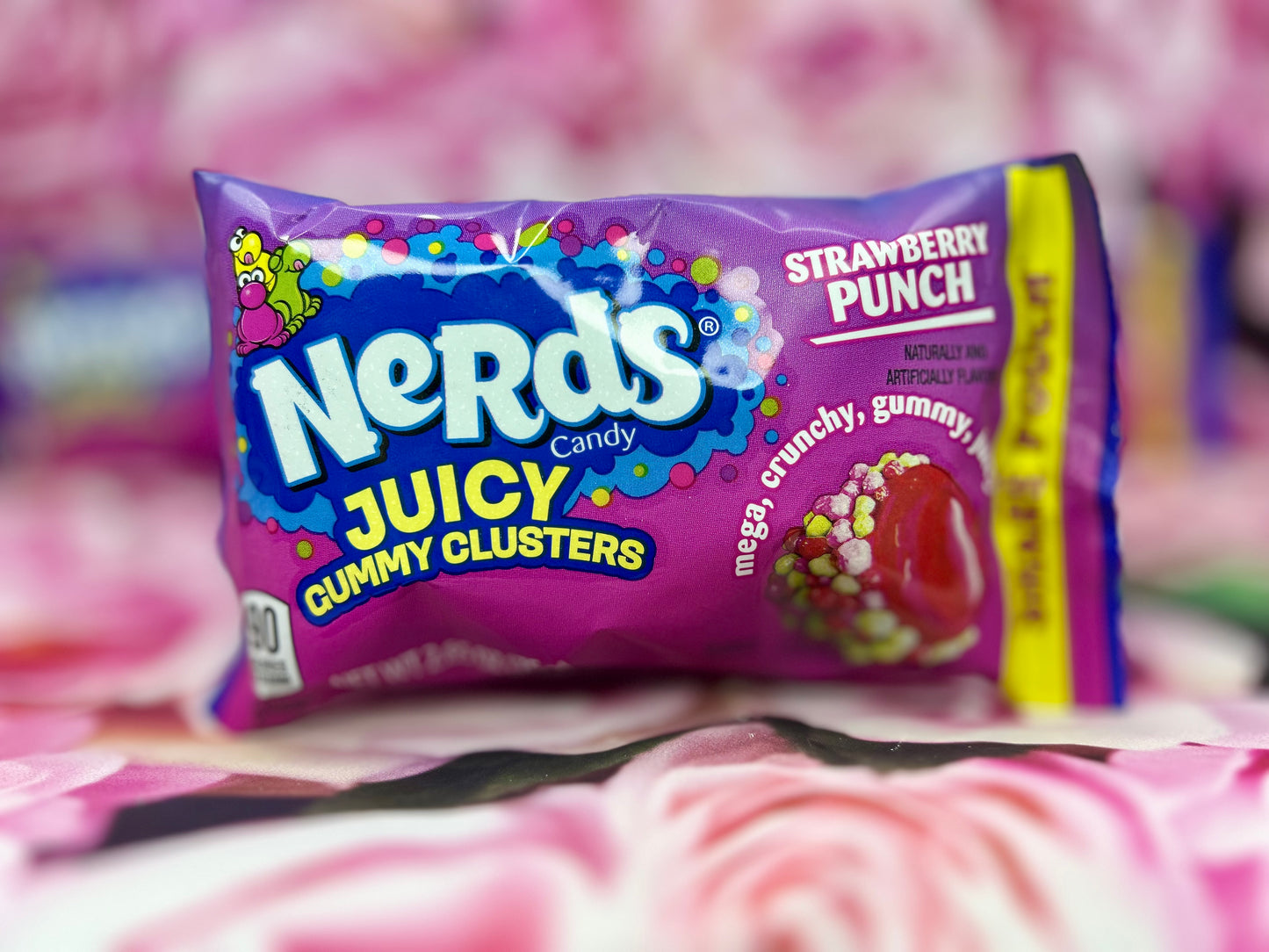 Nerds Juicy Gummy Clusters Share Pouch
